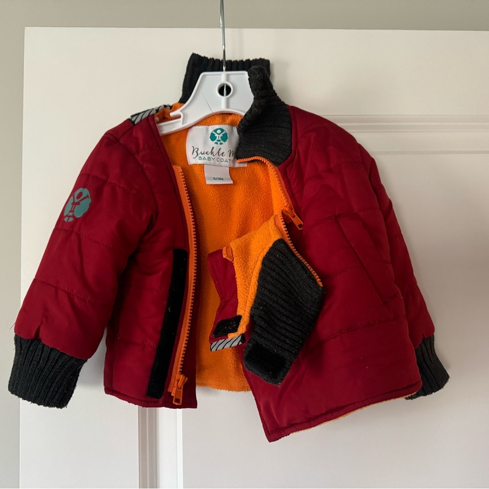 6-9 Month Buckle Me Baby Coat - Toastier Version